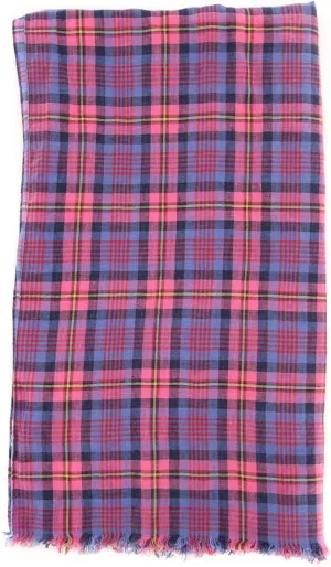 New Pink Linen Scarf