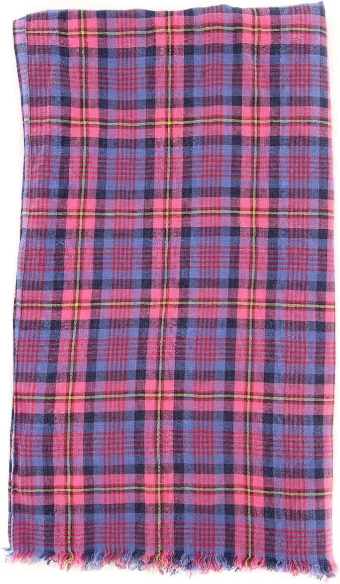 New Pink Linen Scarf