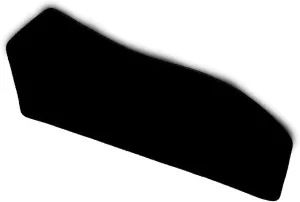 N'icePackaging 1 Qty - Midnight Black Velvet Contour Table-Top Bracelet display - For watches/bracelets/necklaces