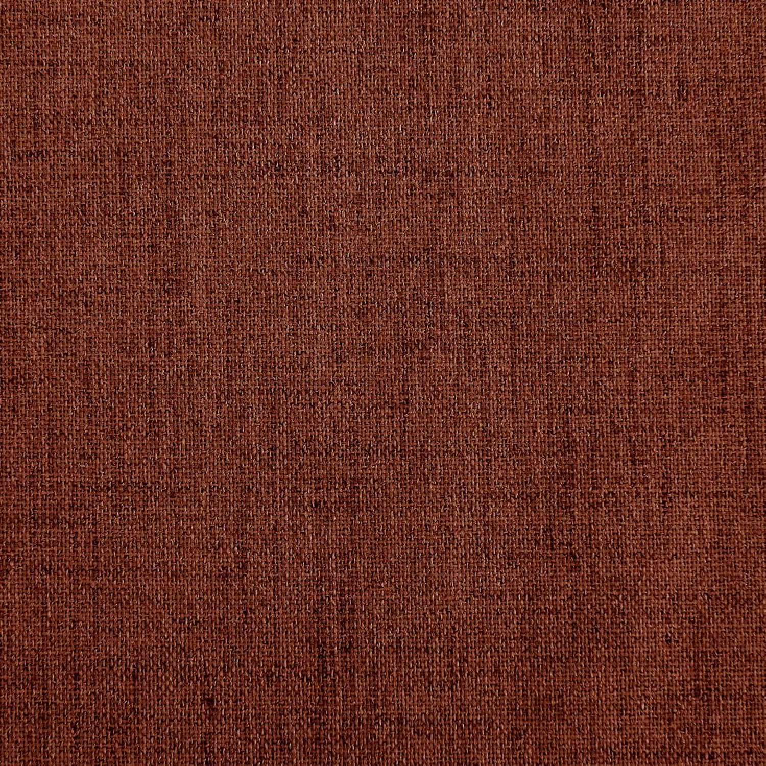 NICETOWN 100% Absolutely Blackout Linen Curtains with Thermal Insulated Grey Liner, 52" Wide, 2 Panels, 84 inches Long Drapes, Grommet Retro Burnt Orange Linen Vertical Drapes Privacy for Bedroom