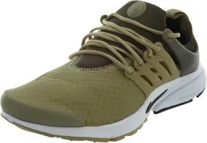 Nike Men's Air Presto Essential Neutral Olive/Cargo Khaki Ankle-High Mesh Basketball - 8M