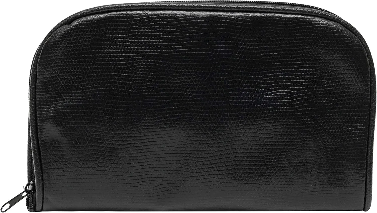Noble Travel Jewelry Pouch - Compact Jewelry Travel Organizer with Zipper Closure and Pocket - Travel Jewelry Organizer (Medium) Black