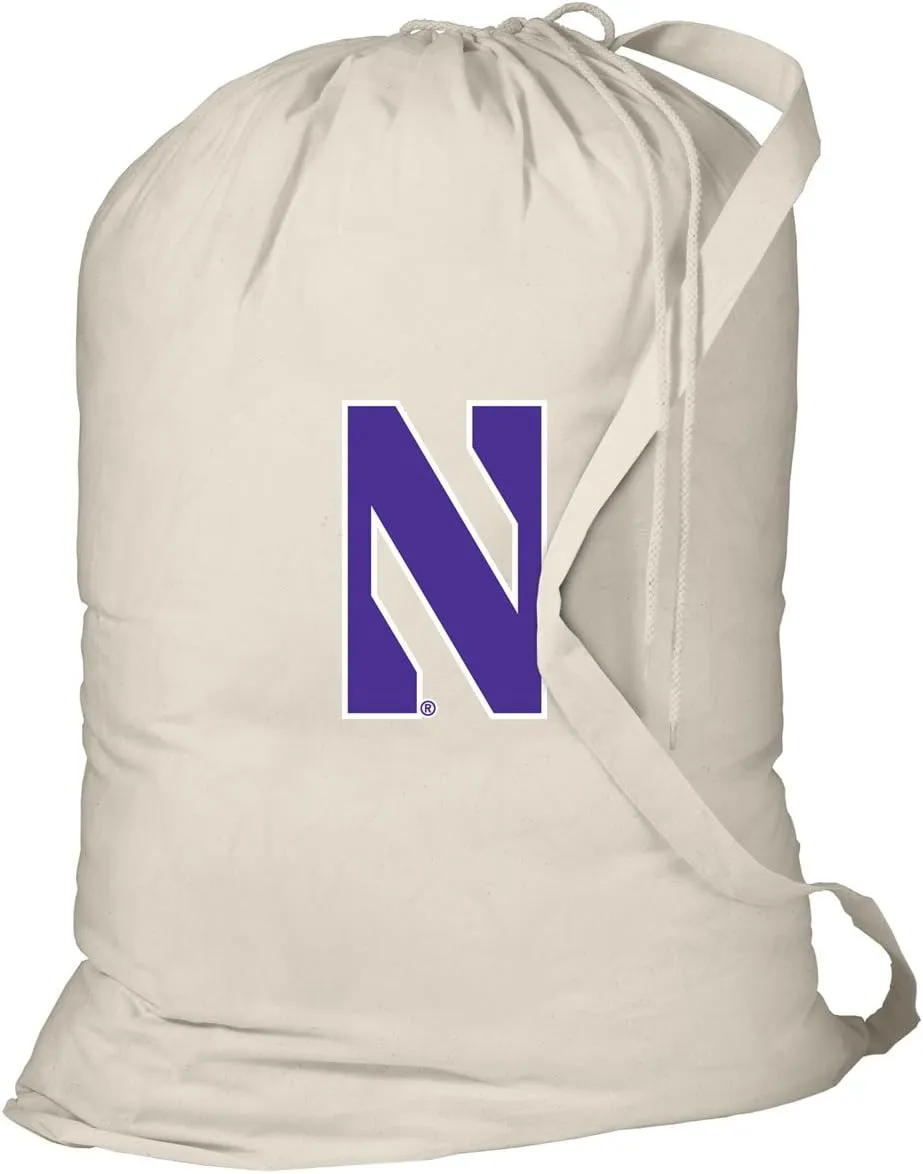 Northwestern Laundry Bag Northwestern University Dirty Clothes Bag