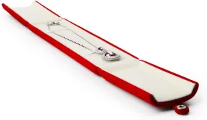 Oirlv Red Jewelry Gift Box Necklace/Long Chain Storage Boxes