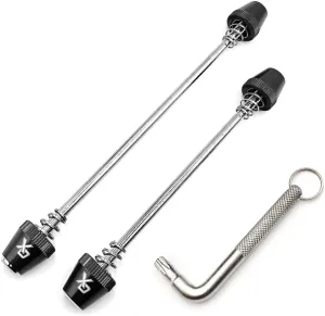 ONIPAX Bike Anti-Theft Locking Skewer 7 Lobe Bicycle Wheel Hub Secure