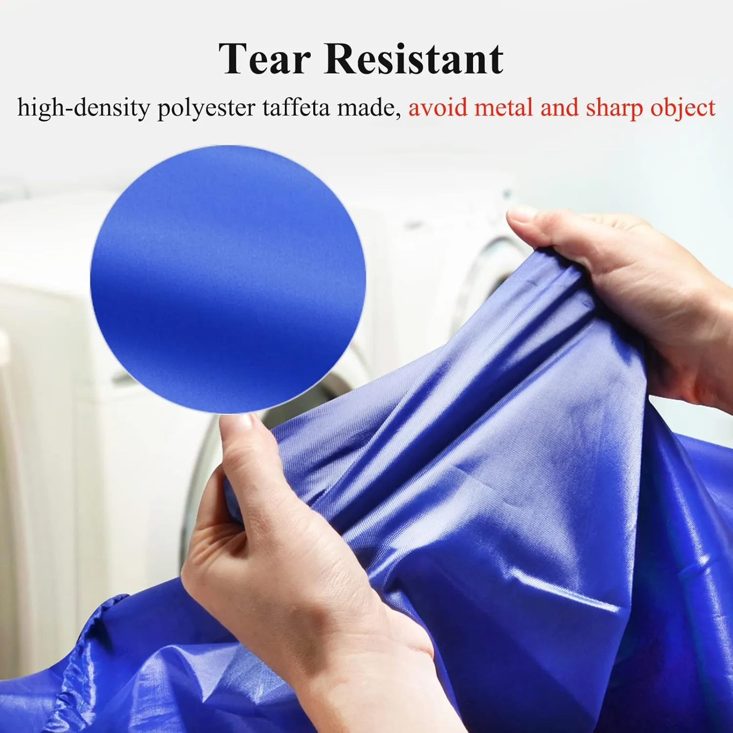 OTraki 28 x 45 inch Extra Large Laundry Bag 2 Pack Drawstring Laundry Hamper Bag Heavy Duty Dirty Clothes Bag Washable Organizer Storage for Camp Home Dorm Hotel Laundromat Blue