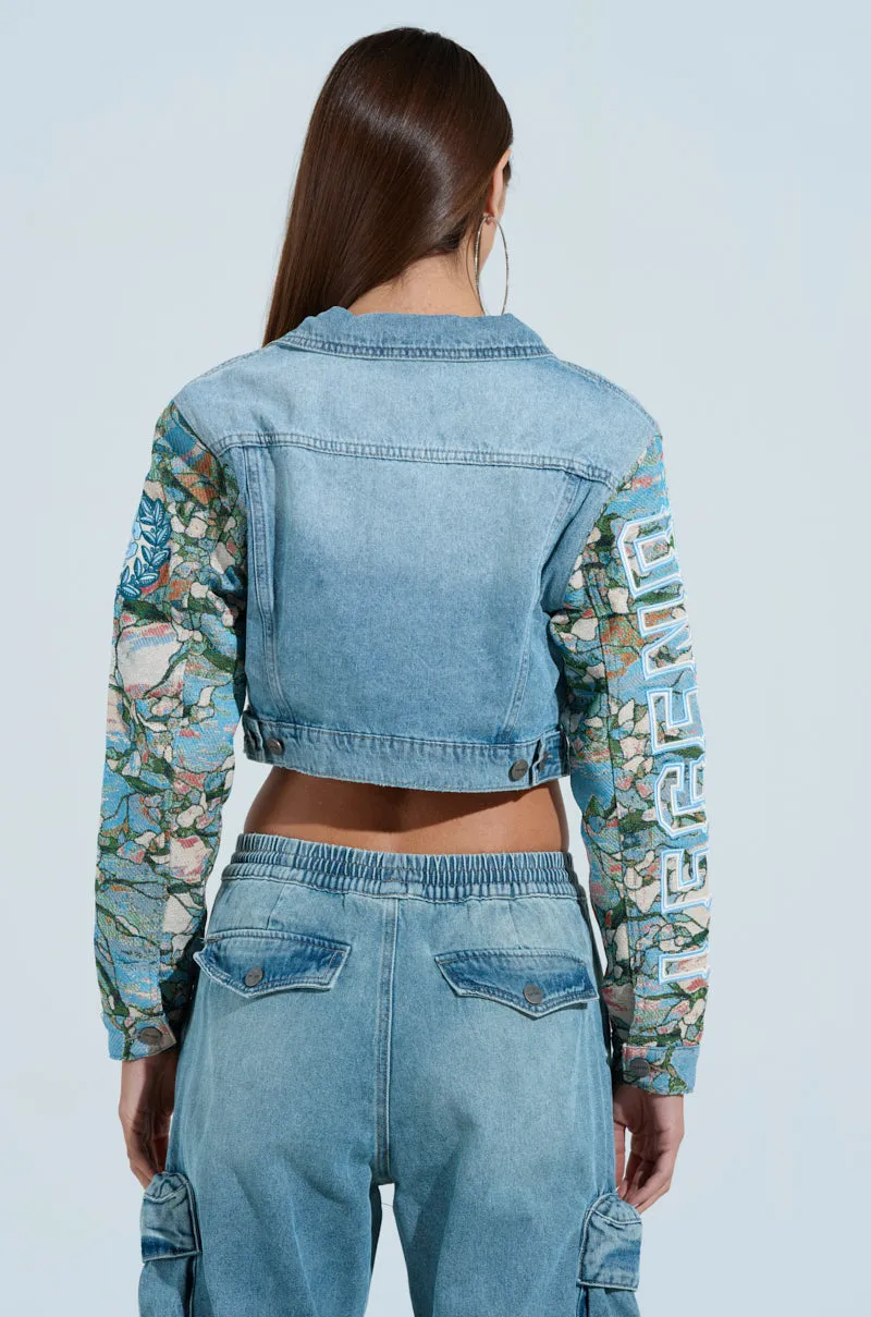 OUT OF THIS WORLD DENIM JACKET