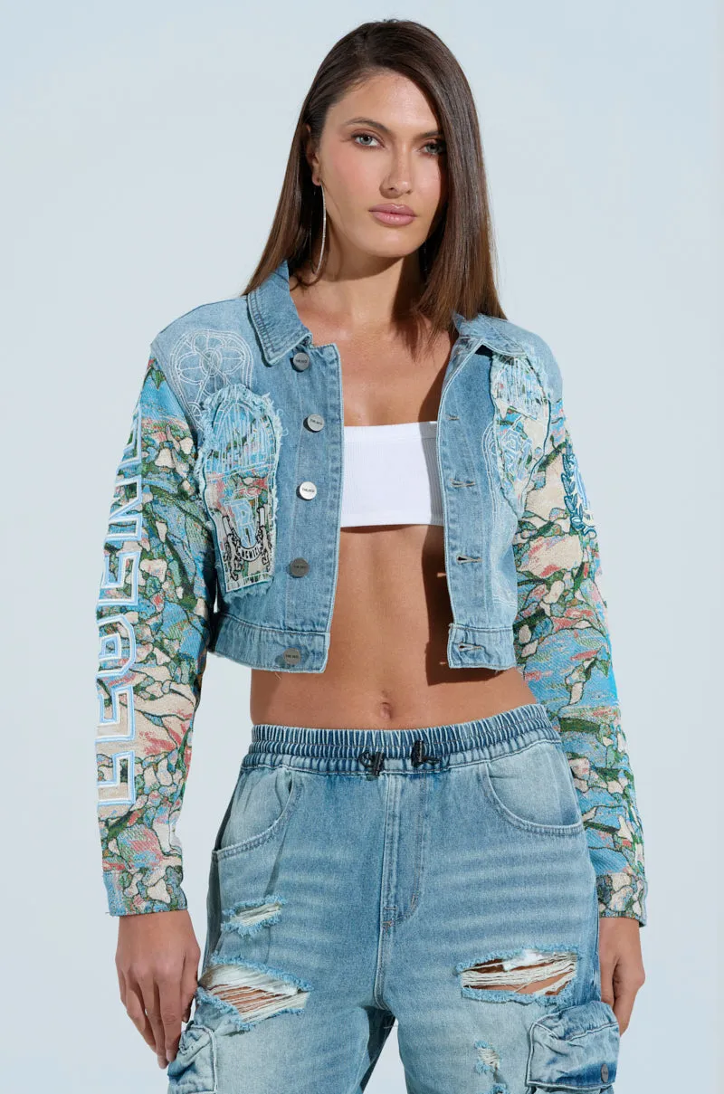 OUT OF THIS WORLD DENIM JACKET