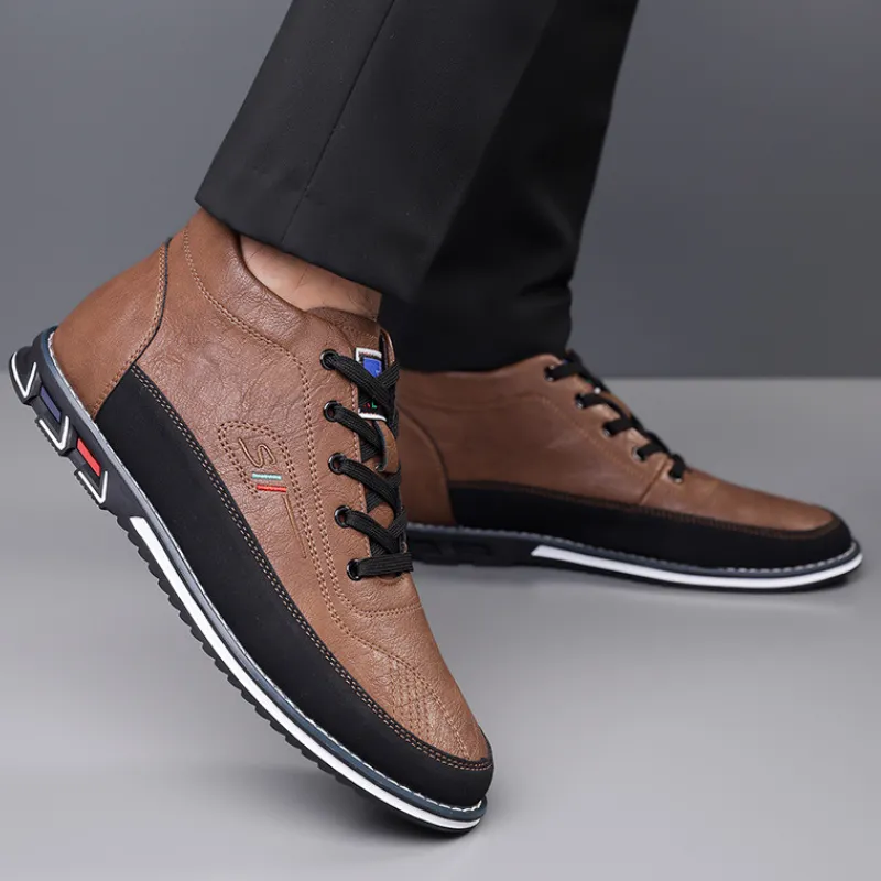 Oxford Barefoot Hi-Top Sneakers