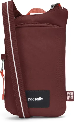 Pacsafe GO Anti Theft Tech Crossbody, Garnet Red