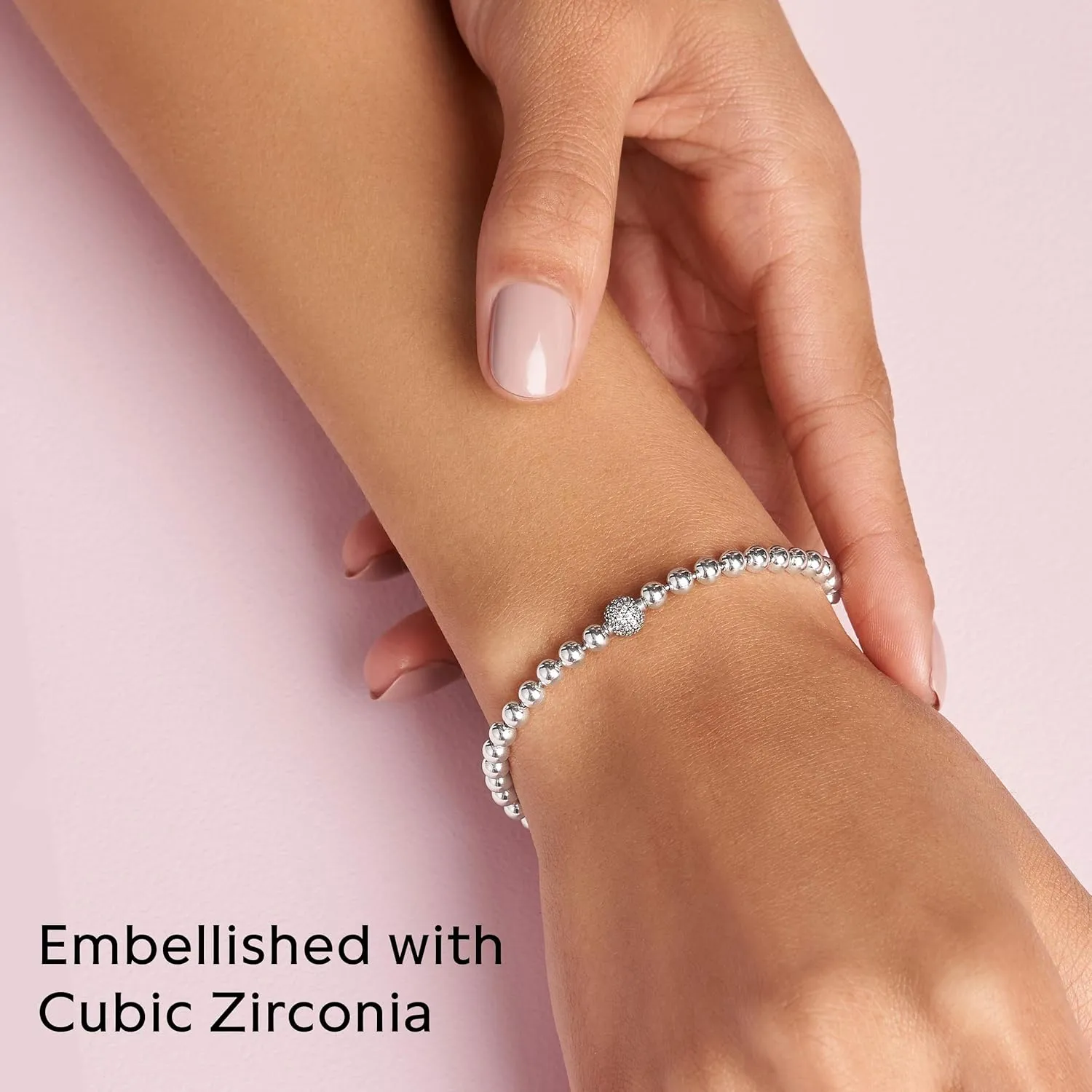 PANDORA Beads & Pavé Bracelet - Bracelet for Women - Gift for Her - With Gift Box