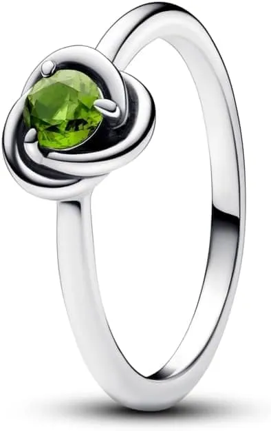 PANDORA - Silver Ring for Women - Gift for Her - Sterling Silver with Man-Made Crystal - With Gift Box
