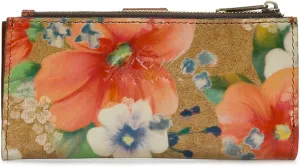Patricia Nash Women's Nazari Bifold Wallet, Apricot Blossoms, Small