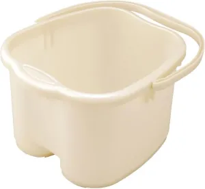 Pearl Foot Detox Massage Spa Bucket, White
