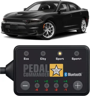 PEDAL COMMANDER for Dodge Charger 2007-2024 Throttle Response Controller - Fits SE, SXT, R/T, Daytona, Super Bee, Scat Pack, SRT 392, SRT8, Hellcat, GT, Dodge Charger Accessories