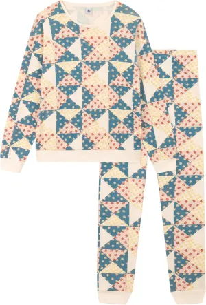 Petit Bateau Women's Patchwork Cotton Pyjamas SIZES XXS-XL