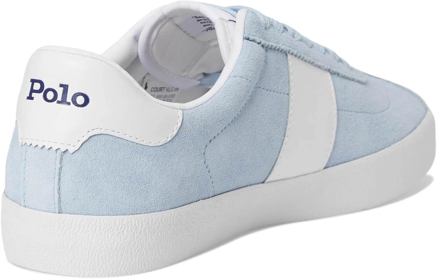 Polo Ralph Lauren Men's Court Vulc Leather-Suede Sneaker