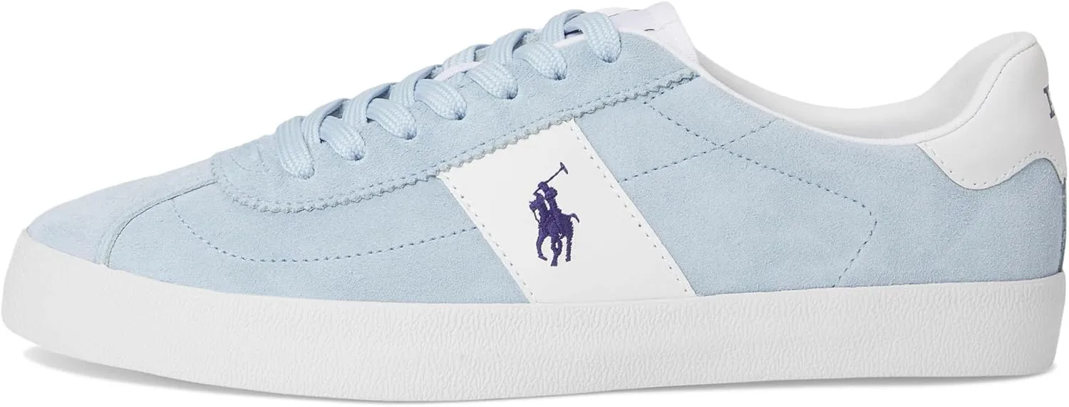 Polo Ralph Lauren Men's Court Vulc Leather-Suede Sneaker