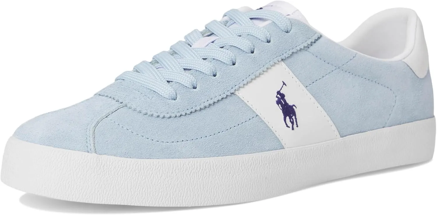 Polo Ralph Lauren Men's Court Vulc Leather-Suede Sneaker