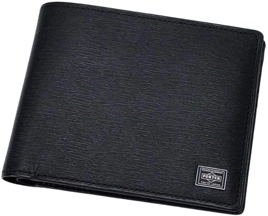 [Porter] Porter Current Current Bi-Fold Wallet Purse Wallet 052 – 02211 (Black) [Clothing & Shoes,] [Outfits & Shoes]