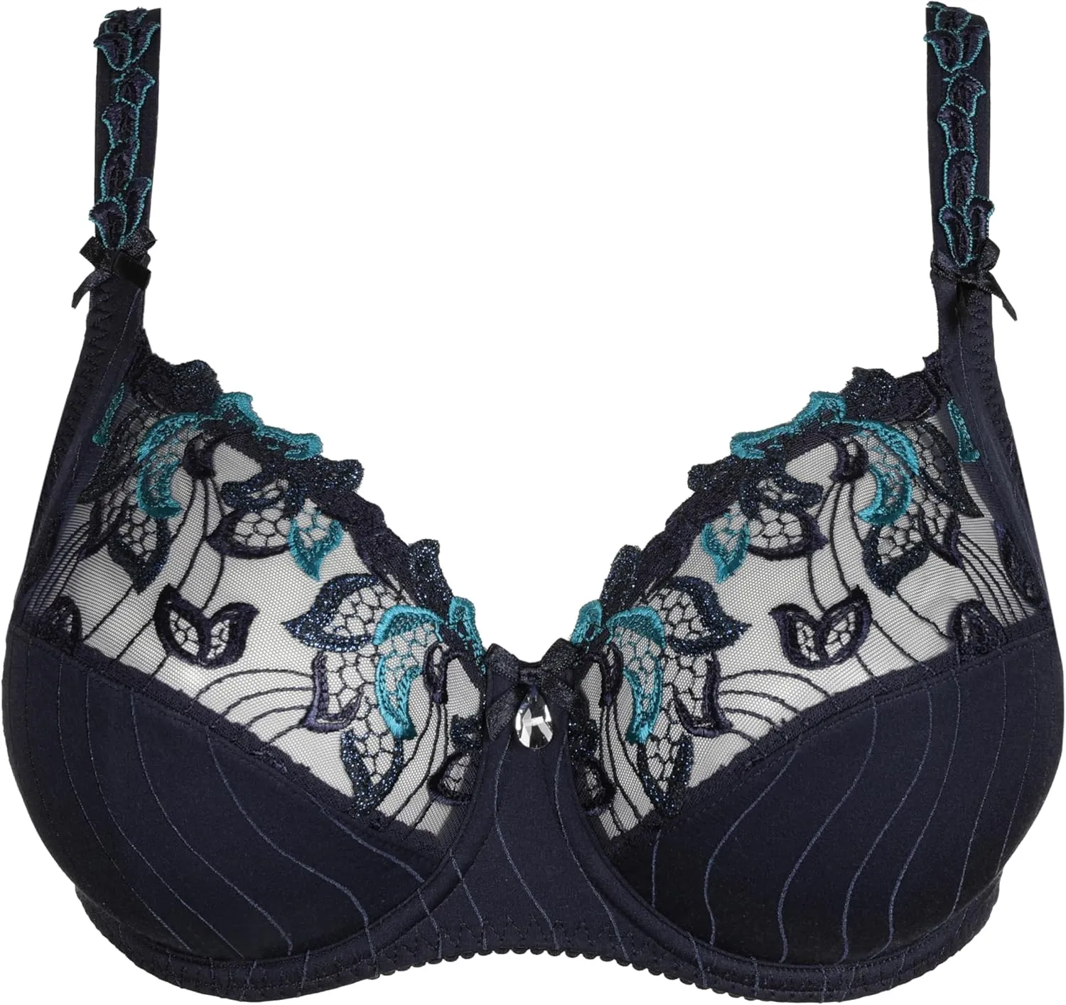 PrimaDonna Deauville Side Support Bra 38G, Velvet Blue