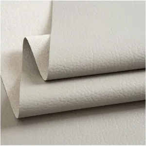 PU Fabric Leather 140 X 100 cm, Leatherette Faux Leather Upholstery Crafts DIY Sewings Sofa Handbag Car Seat Hair Bows Decorations # Colour: Green(Silver Grey,1.4X3m)