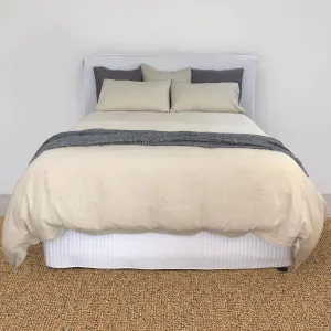 Pure Linen Luxury Doona - Buckwheat (Available in 2 Sizes)