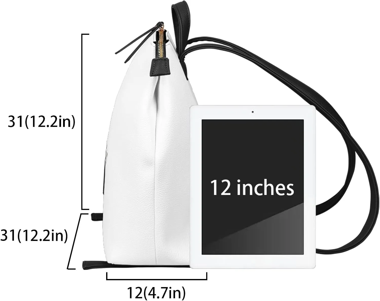 Purple Mushroom Backpack Purse for Women Leather Handbag Ladies Fashion Snails Shoulder Bag Butterfly Travel Backpack