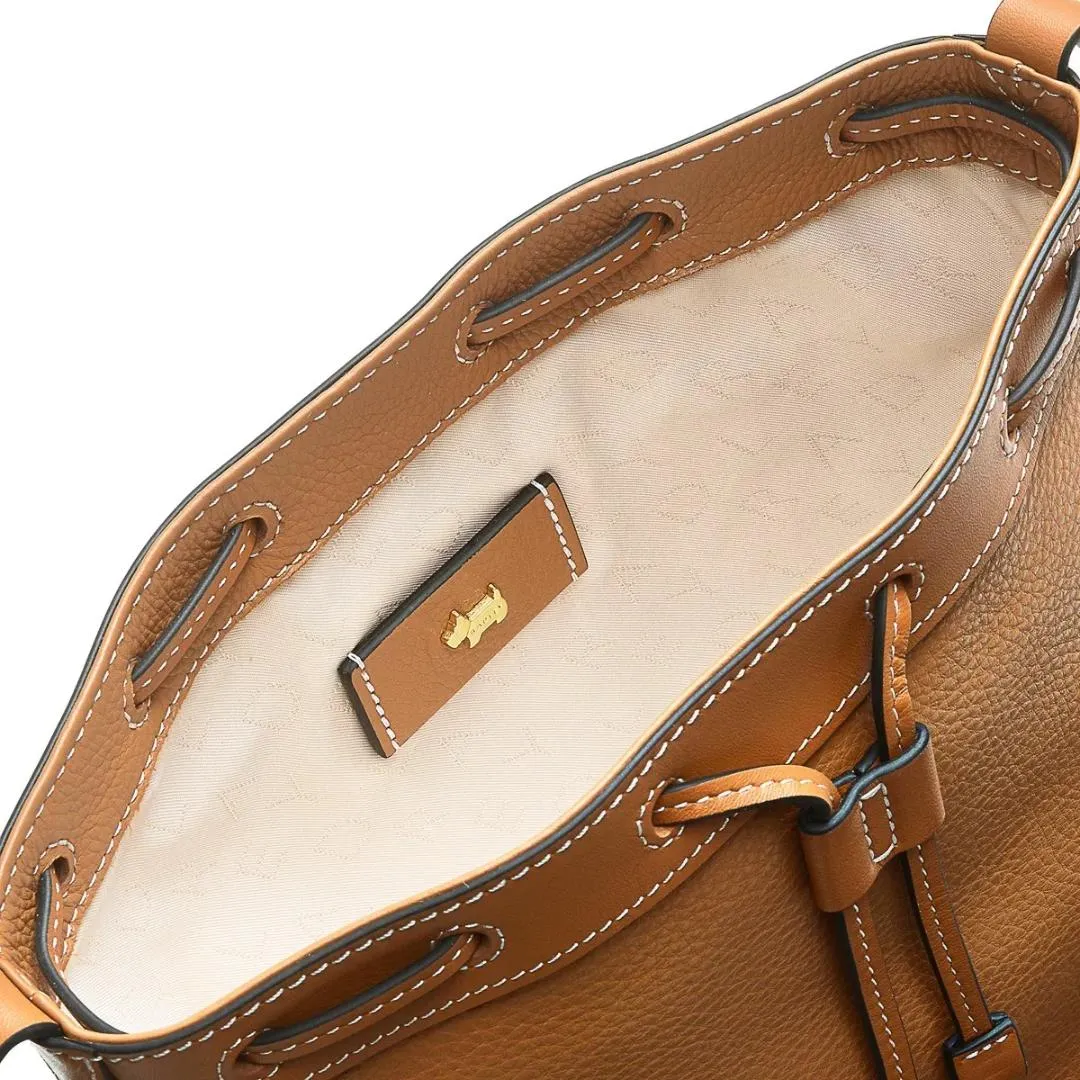 Radley Peregrine Road Medium Drawstring Crossbody Bag - Butterscotch