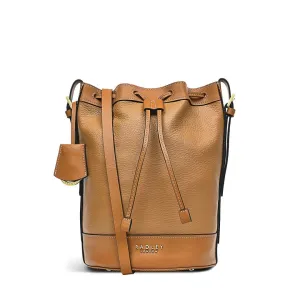 Radley Peregrine Road Medium Drawstring Crossbody Bag - Butterscotch