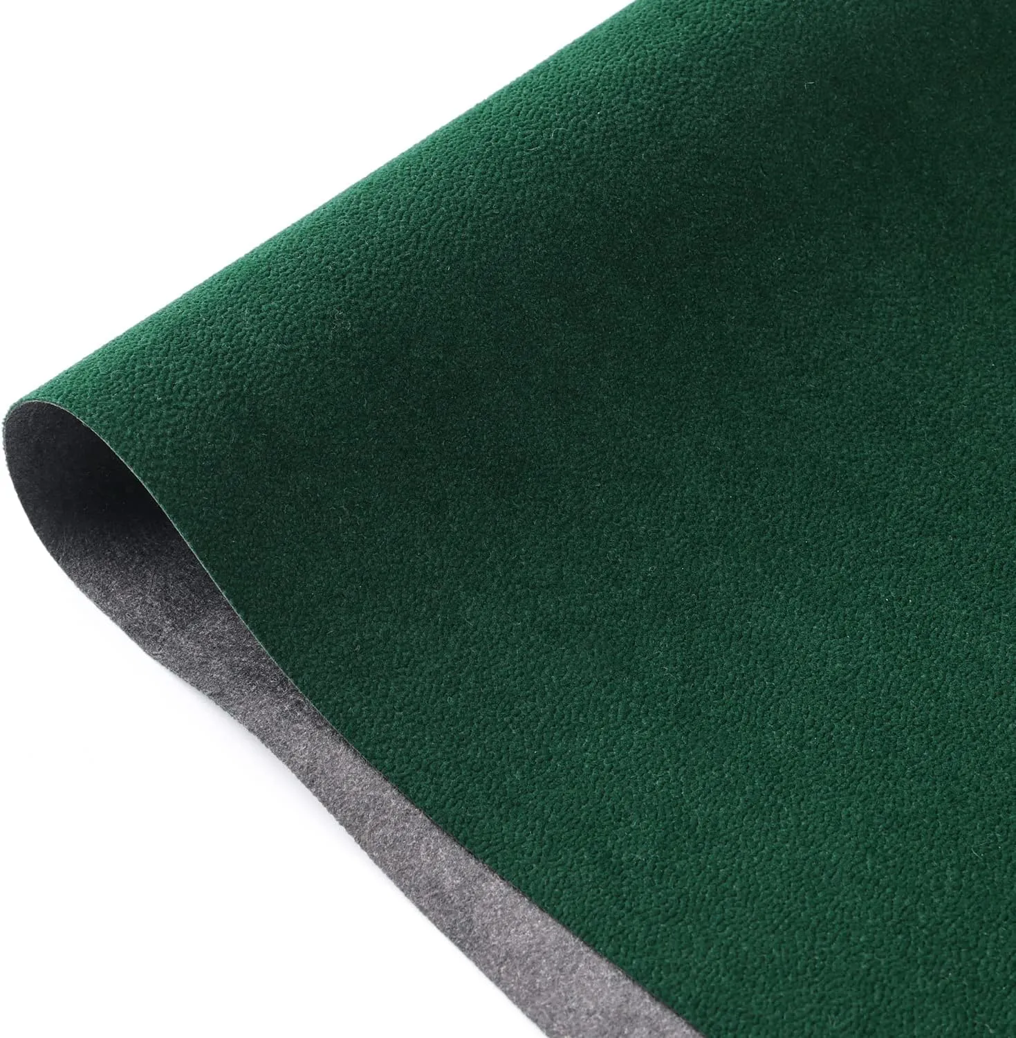 Removable Velvet Fabric Self Adhesive Felt Fabric Liner Green Velvet Drawer Liner for Jewelry Drawer Craft Felt Fabric Sheet Art & Craft Making 14.2" x 98"