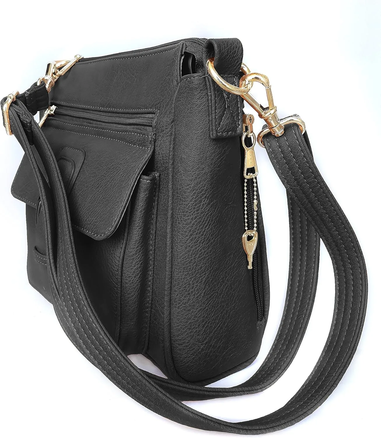 Roma Leathers Front Buckle Concealed Gun Handbag