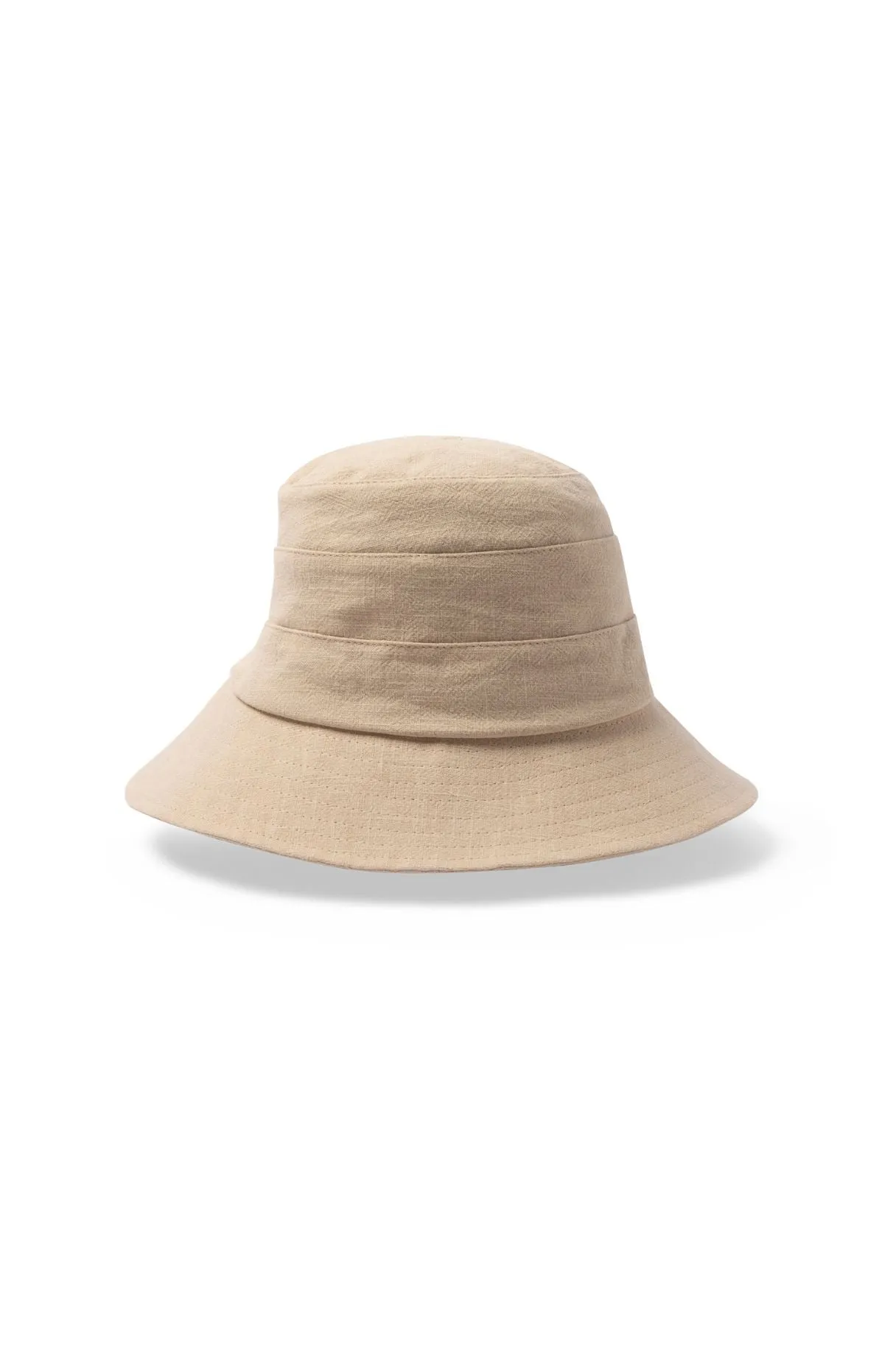 Rosie Linen Bucket - Natural