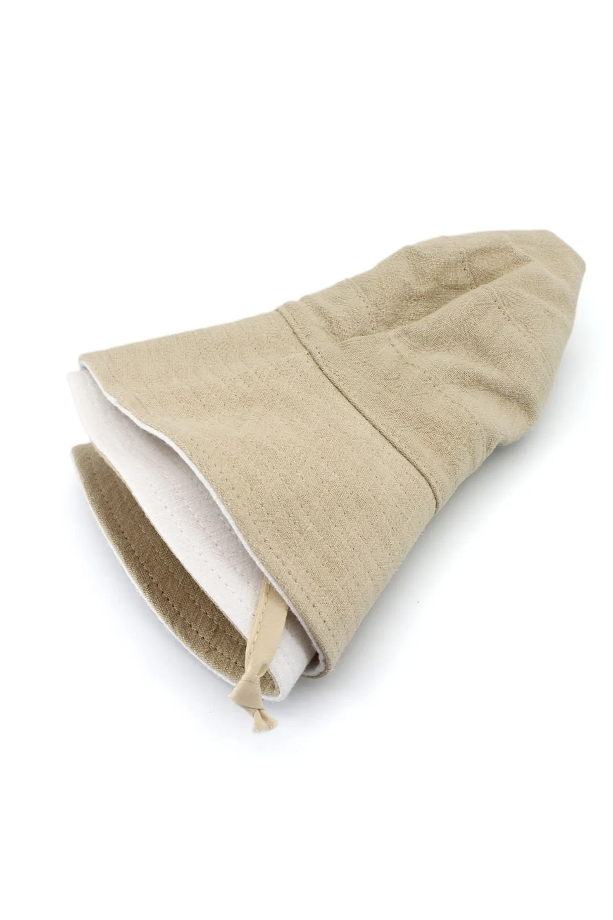 Rosie Linen Bucket - Natural