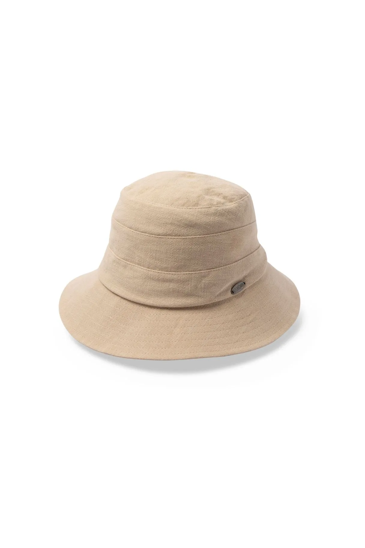 Rosie Linen Bucket - Natural