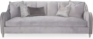 Roxbury Park Sofa in Slate Velvet