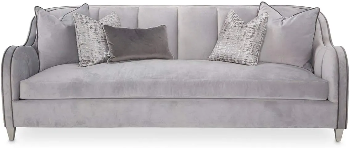 Roxbury Park Sofa in Slate Velvet