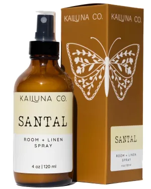 Santal Artisan Natural Room and Linen Spray with Pure Essential and Fragrance Oils, Made in California (4 oz), 33
