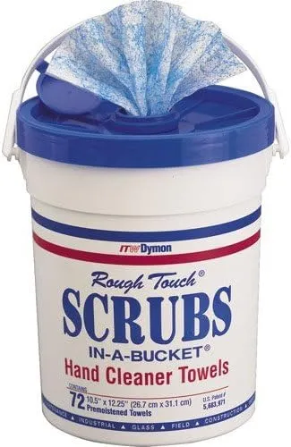 SCRUBS - In-a Bucket Hand Cleaner Towels, 72 Towels / Bucket | 42272