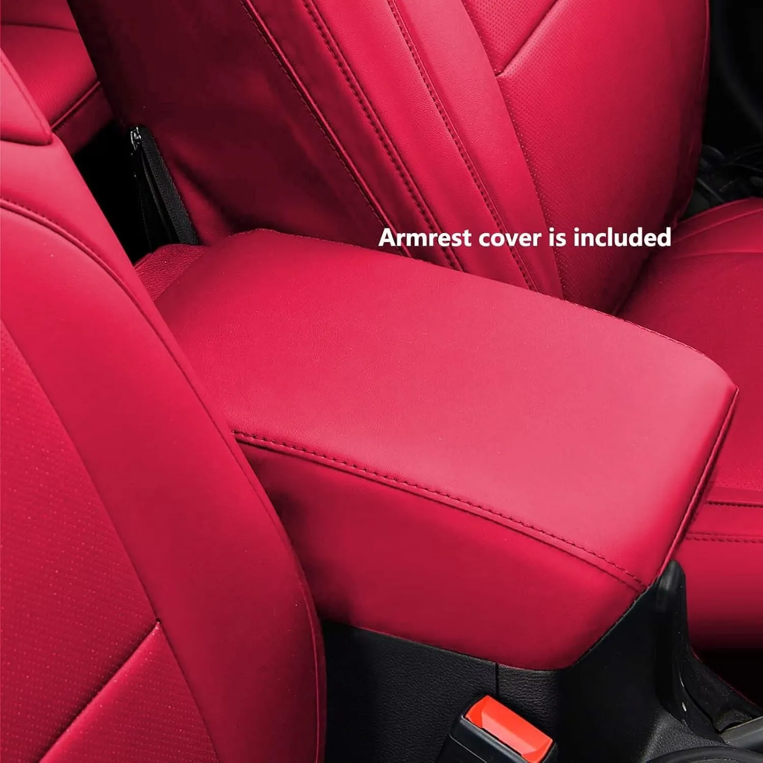 Seat Covers Custom Fit for Jeep Wrangler 4 Door Sahara Rubicon Willys Willys Sport Sport S Freedom Trims 2018-2024 Faux Leather Seat Covers with Armrest Cover