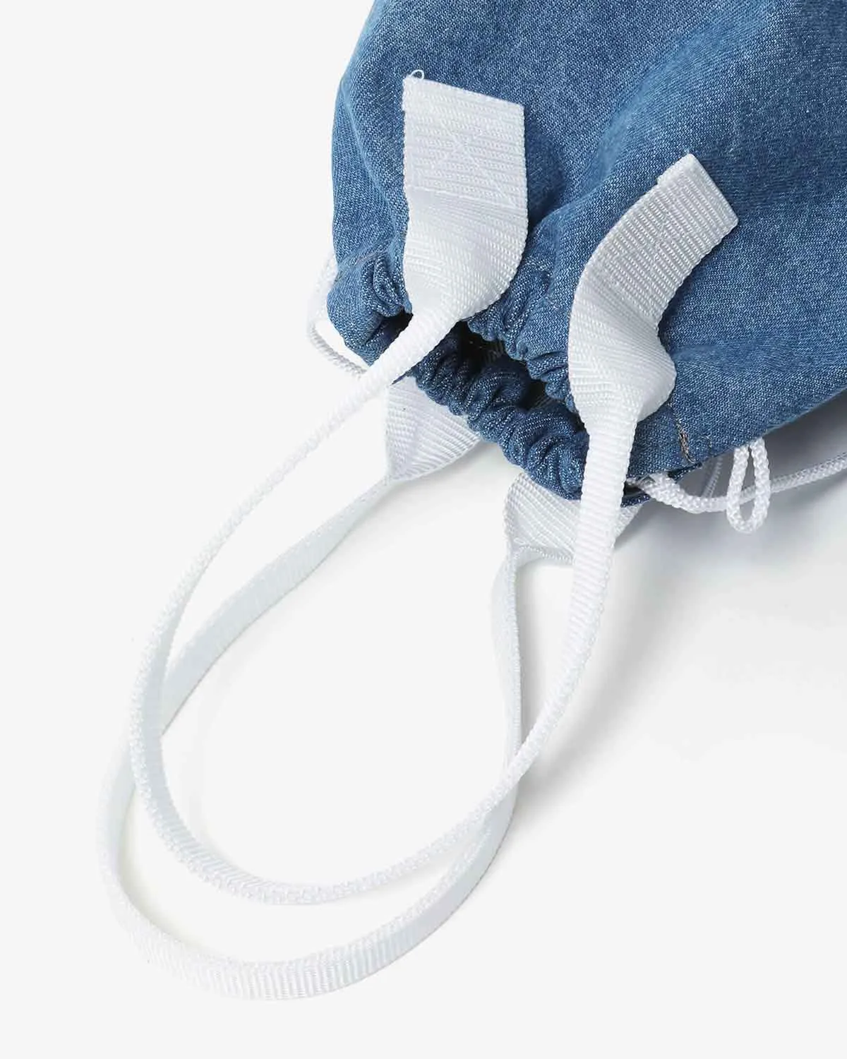 SFC SMALL SHOULDER DENIM BAG