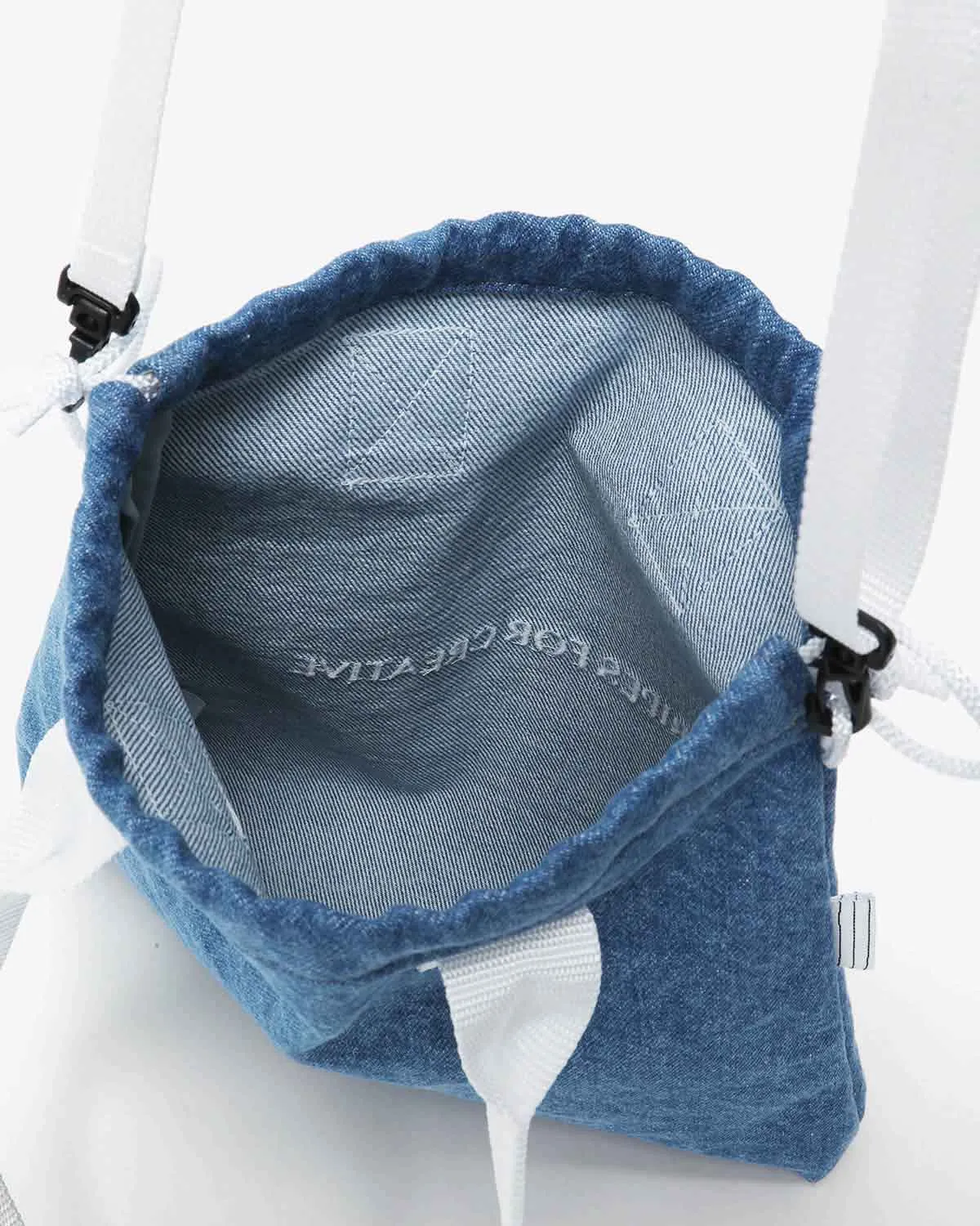 SFC SMALL SHOULDER DENIM BAG