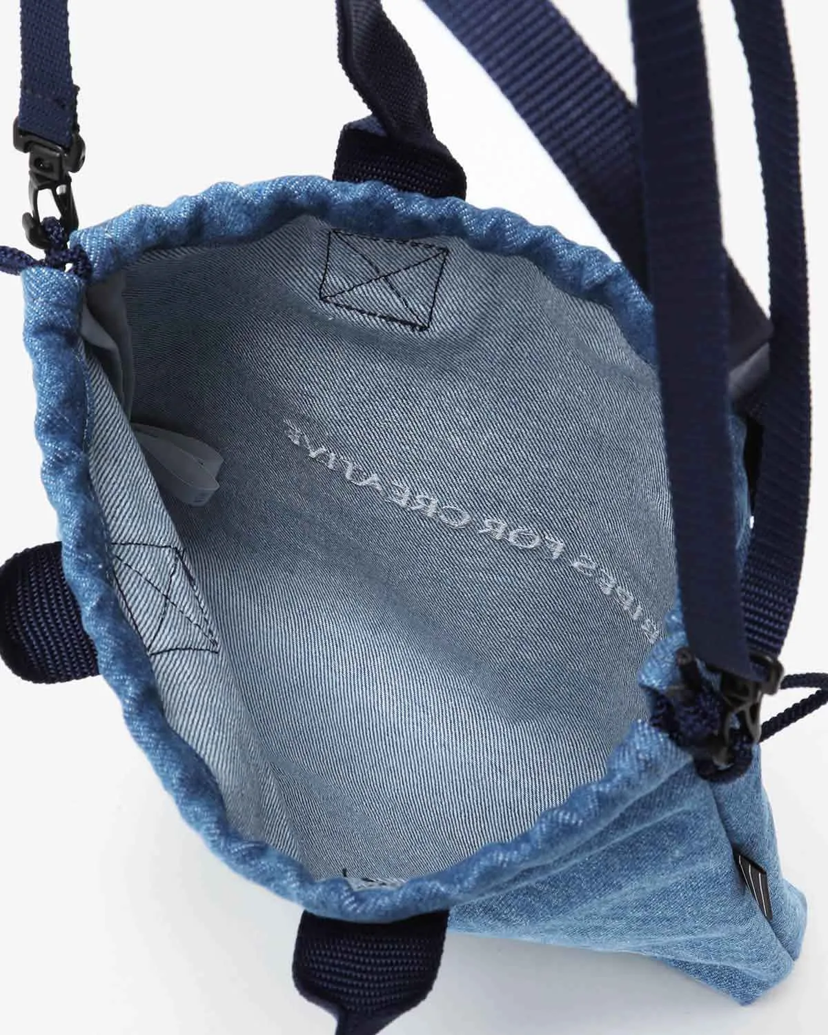 SFC SMALL SHOULDER DENIM BAG