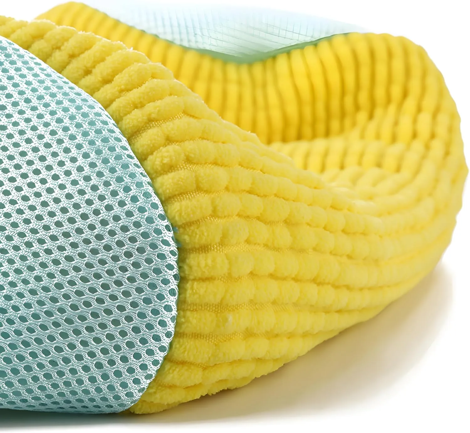 Shoe Washing Machine Bag Sole suds Magic Bag Laundry Shoes Bag (1pc Yellow)