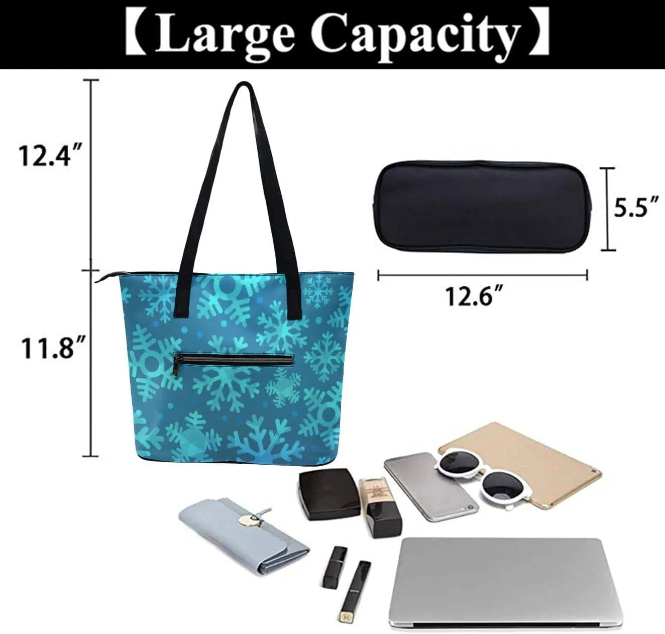 Shoulder Bag Handbags for Women Fashion Tote Bags PU Leather Shoulder Bag Top Handle Satchel Bags Purse