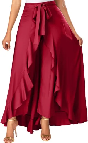 Skirts for Women's Plus Size Solid Flare Hem High Waist Midi Skirt Sexy Uniform Pleated Skirt