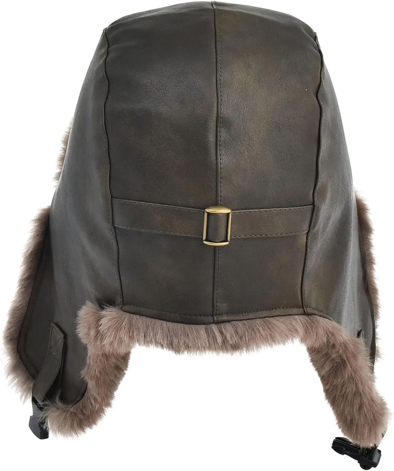 SOMALER Trapper Hat Men Women Winter Ushanka Hats Warm Faux Fur Aviator Trooper Hat