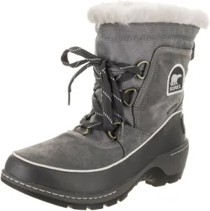 Sorel Women«s Tivoli III Waterproof Faux Fux Boot Quarry/Cloud Grey 6.5 B(M) US
