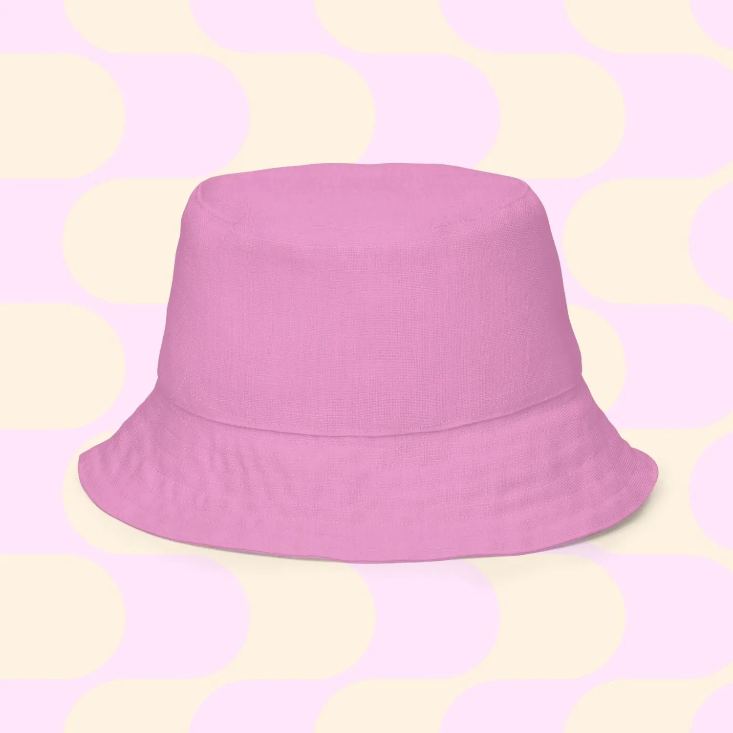 Splotches and Crosses Reversible Bucket Hat