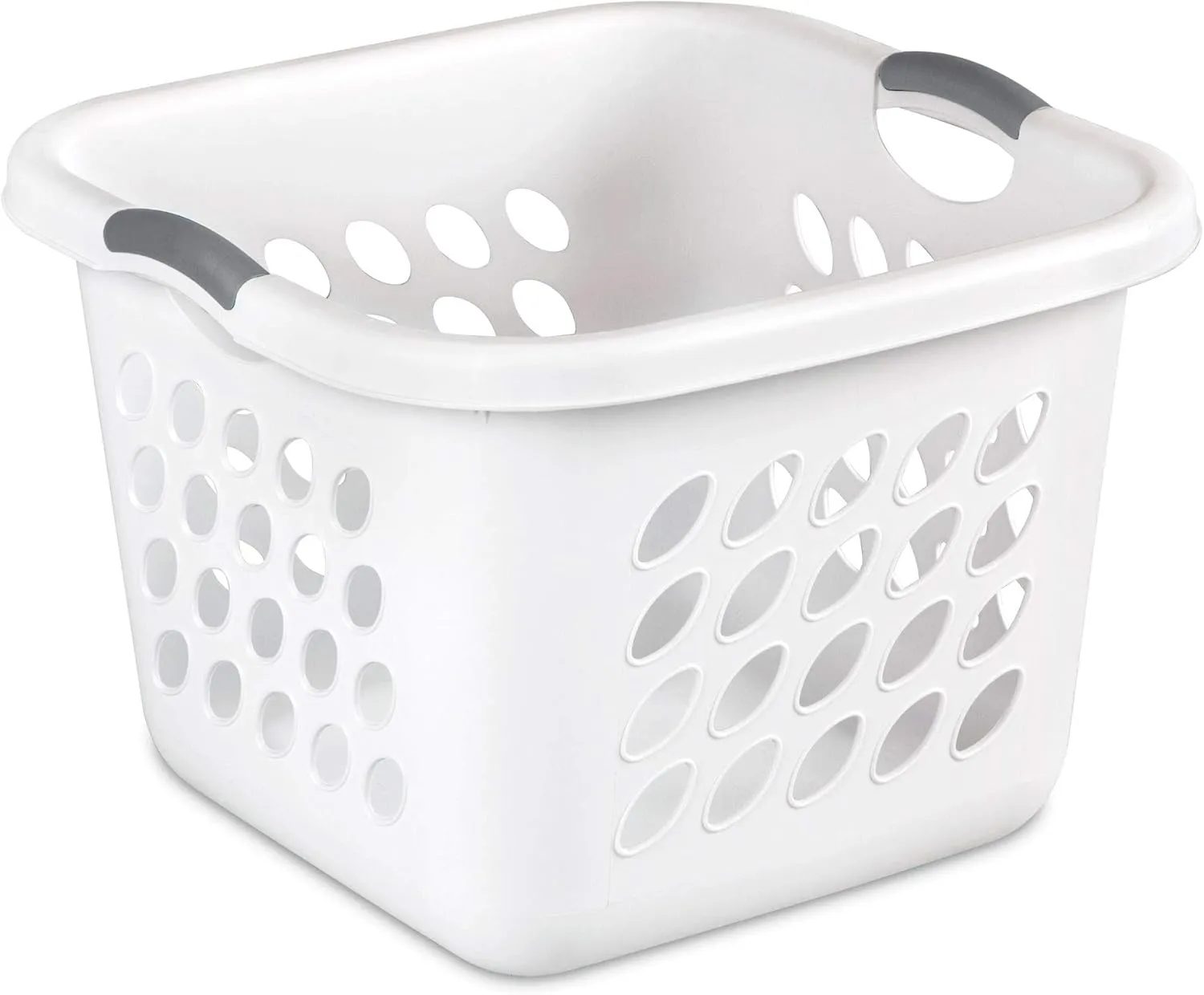 Sterilite 12178006 Laundry Basket, 19", White (Pack of 1)